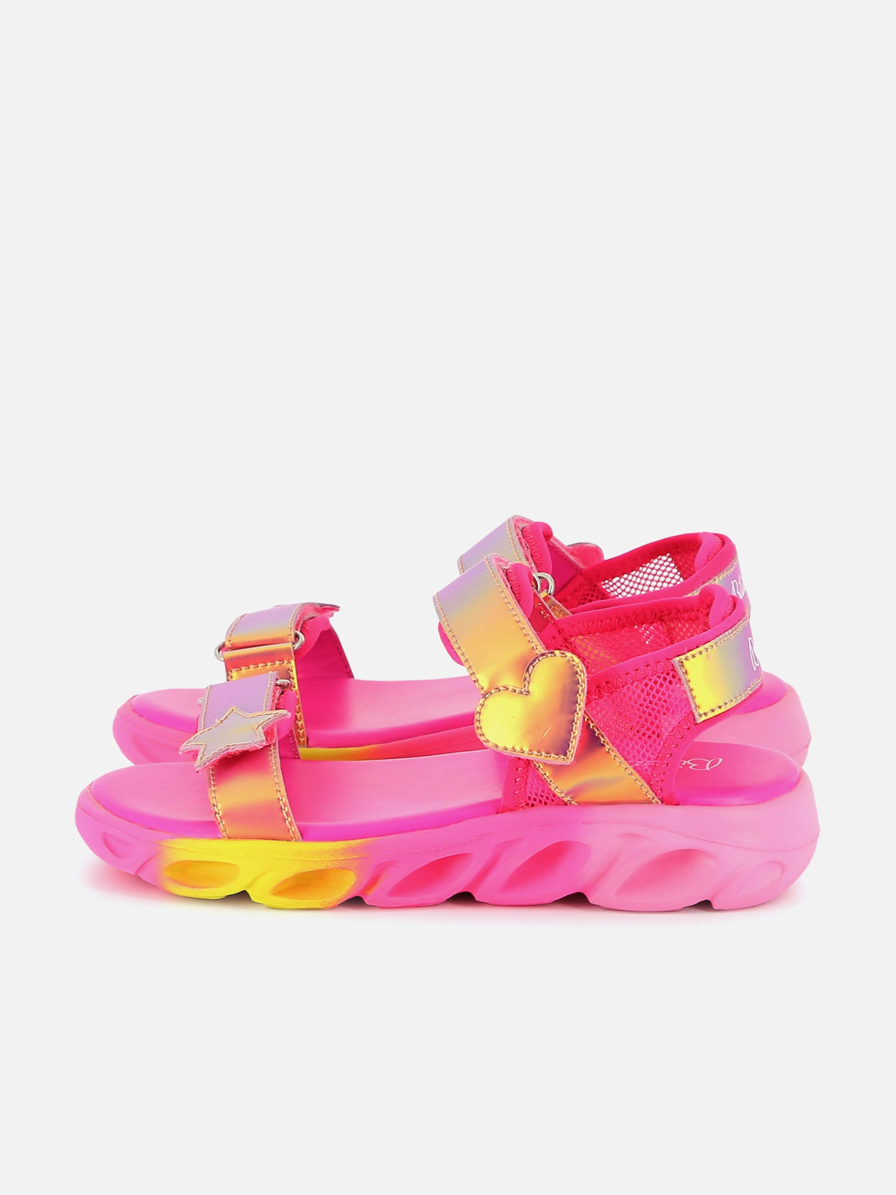 Billieblush Girls Iridescent Sandals in Multicolour Sandals South Coast