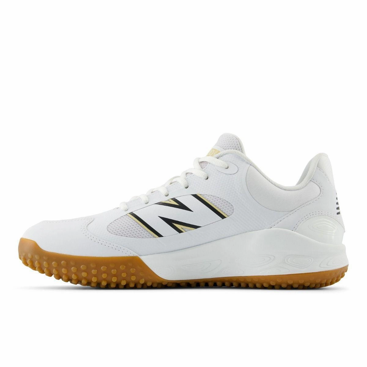 New Balance Men's Fresh Foam 3000 v7 Turf Baseball Shoes - White/Gum - T3000TW7 New Balance 574 Sale