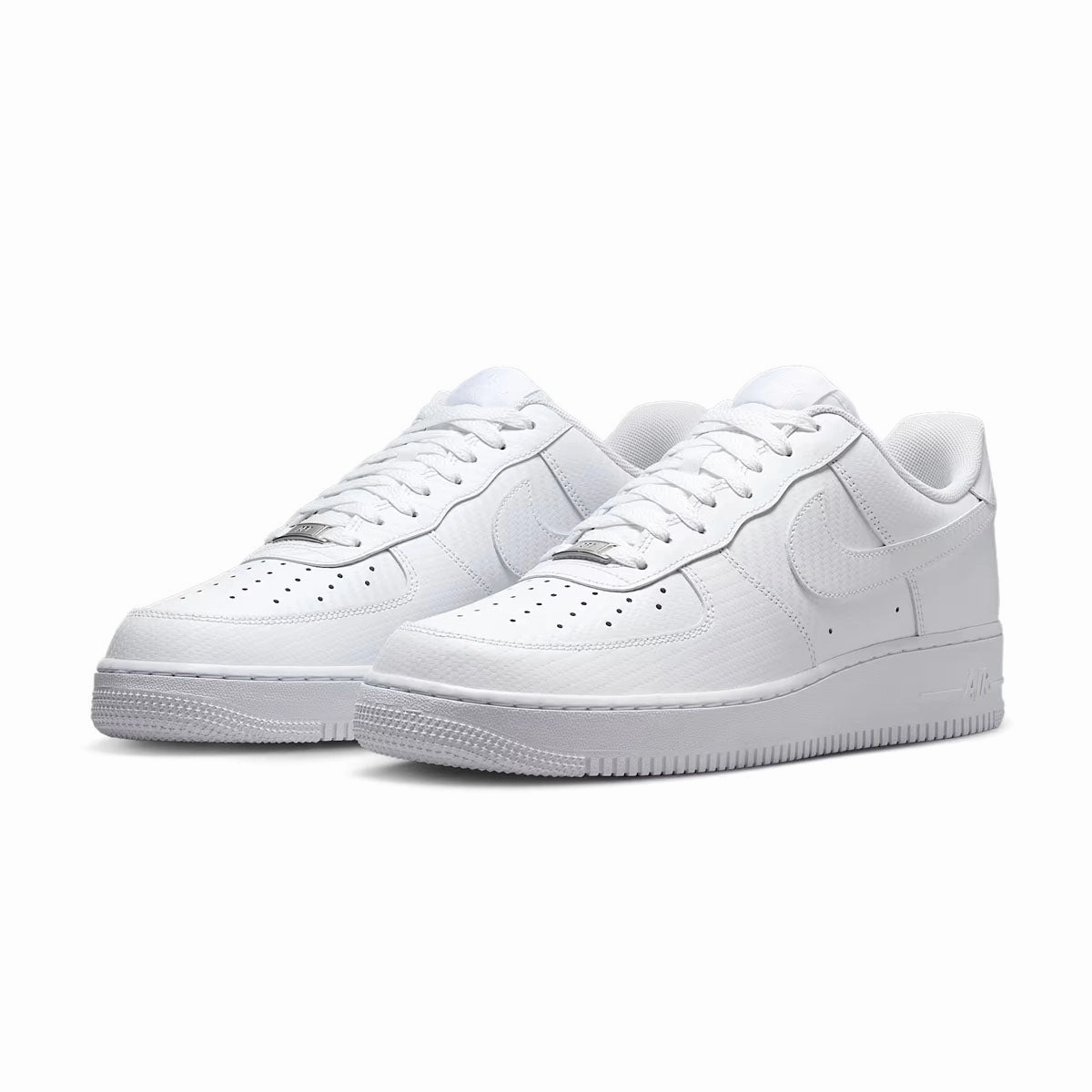 Culture Basketball Shoes AIR FORCE 1 '07 'White Carbon Fibre'