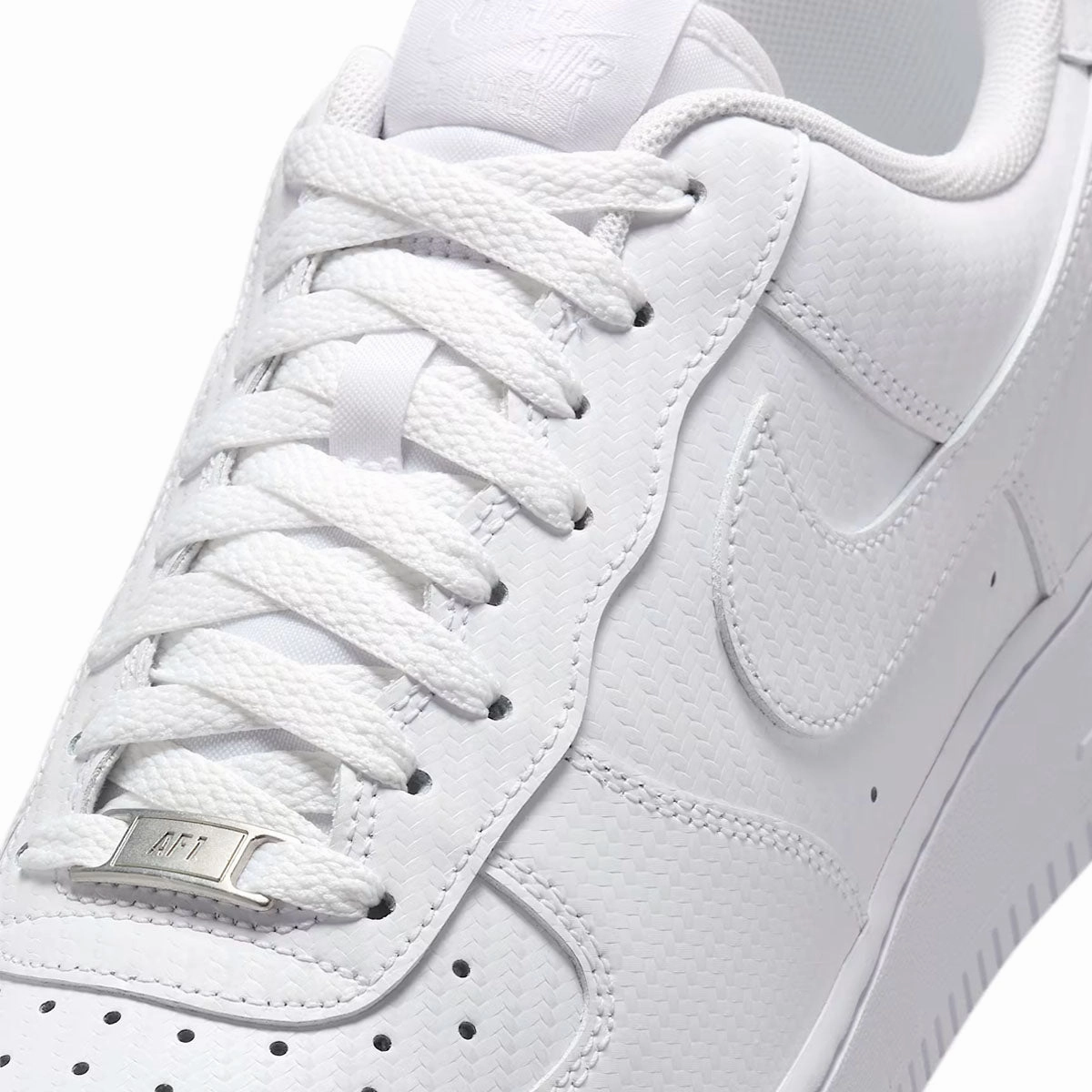 Best Basketball Shoes For Heel Pain AIR FORCE 1 '07 'White Carbon Fibre'