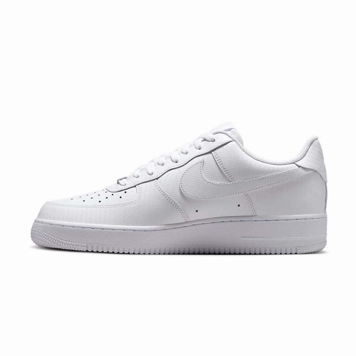 Electric Basketball Shoes AIR FORCE 1 '07 'White Carbon Fibre'