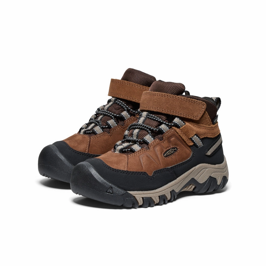 Little Kids' Targhee IV Waterproof Hiking Boot  |  Bison/Brindle Vintage Hiking Shoes