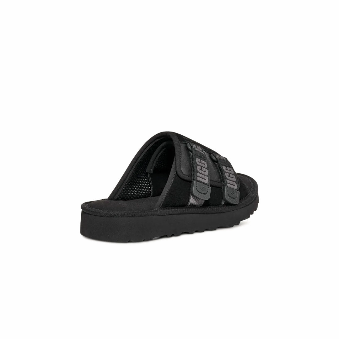 Sandals With H UGG - Men's Goldencoast Strap Slides (1142730-BLK)