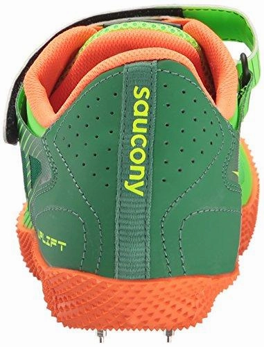 Skechers Sport Afterburn Memory Foam Strike On Training Shoes Uplift Hj2 Track Shoe Citron/Vizi Orange 8.5 M Us
