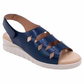 Valeria's Cecily Marino Soft Leather Sandal (Women's) Sandals At Dsw