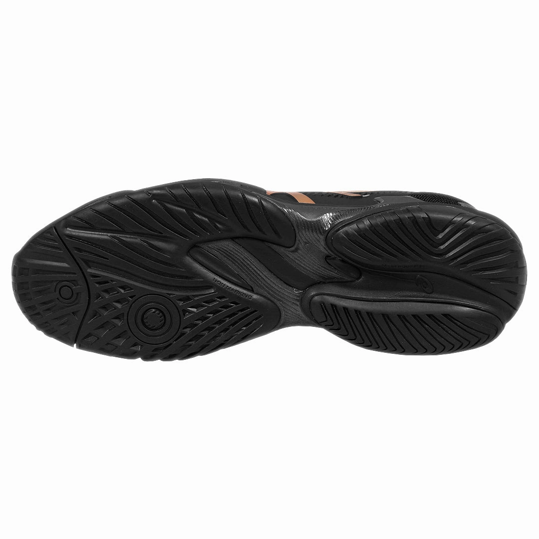 Asics Men's Court FF 3 Novak Night Energy - Black/Prism Gold Dada Tennis Shoes