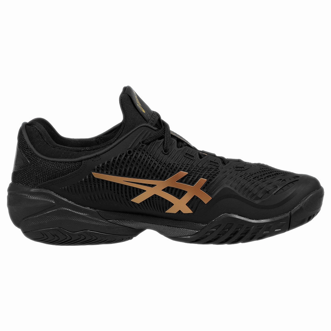 Asics Men's Court FF 3 Novak Night Energy - Black/Prism Gold Customize Tennis Shoes