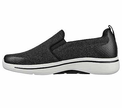 Men Walking SKECHERS GO WALK ARCH FIT - OUR EARTH - 216222 - BKLM