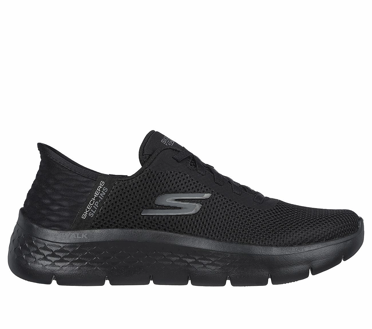 Breathable Shoes For Long Walks SKECHERS SLIP-INS: GO WALK FLEX - GRAND ENTRANCE - 124975 - BBK