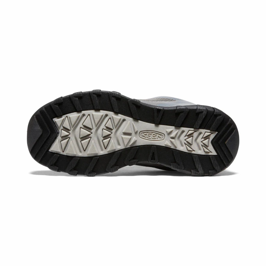 Wanduro Big Kids WP Steel Grey/Ipanema (Size 1Y-5Y) Hiking Shoes Sole Pattern