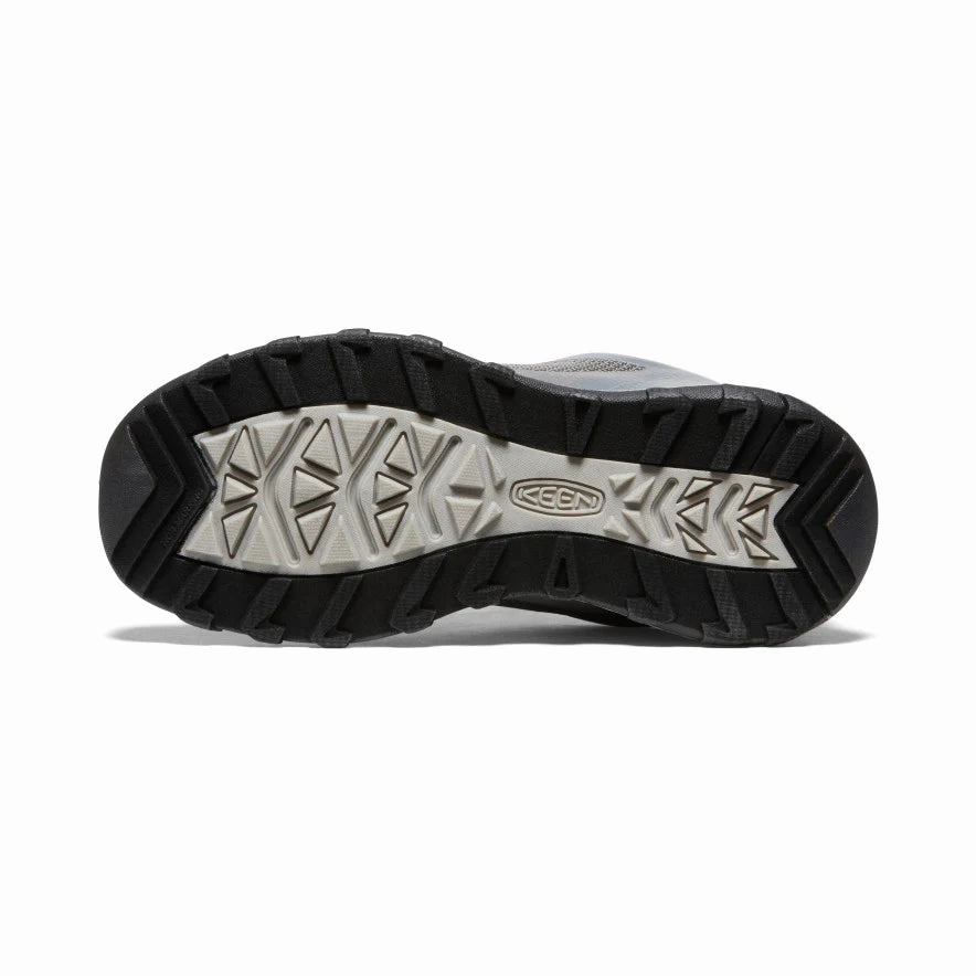 Rocker Sole Hiking Shoes Wanduro Big Kids WP Steel Grey/Ipanema (Size 1Y-5Y)