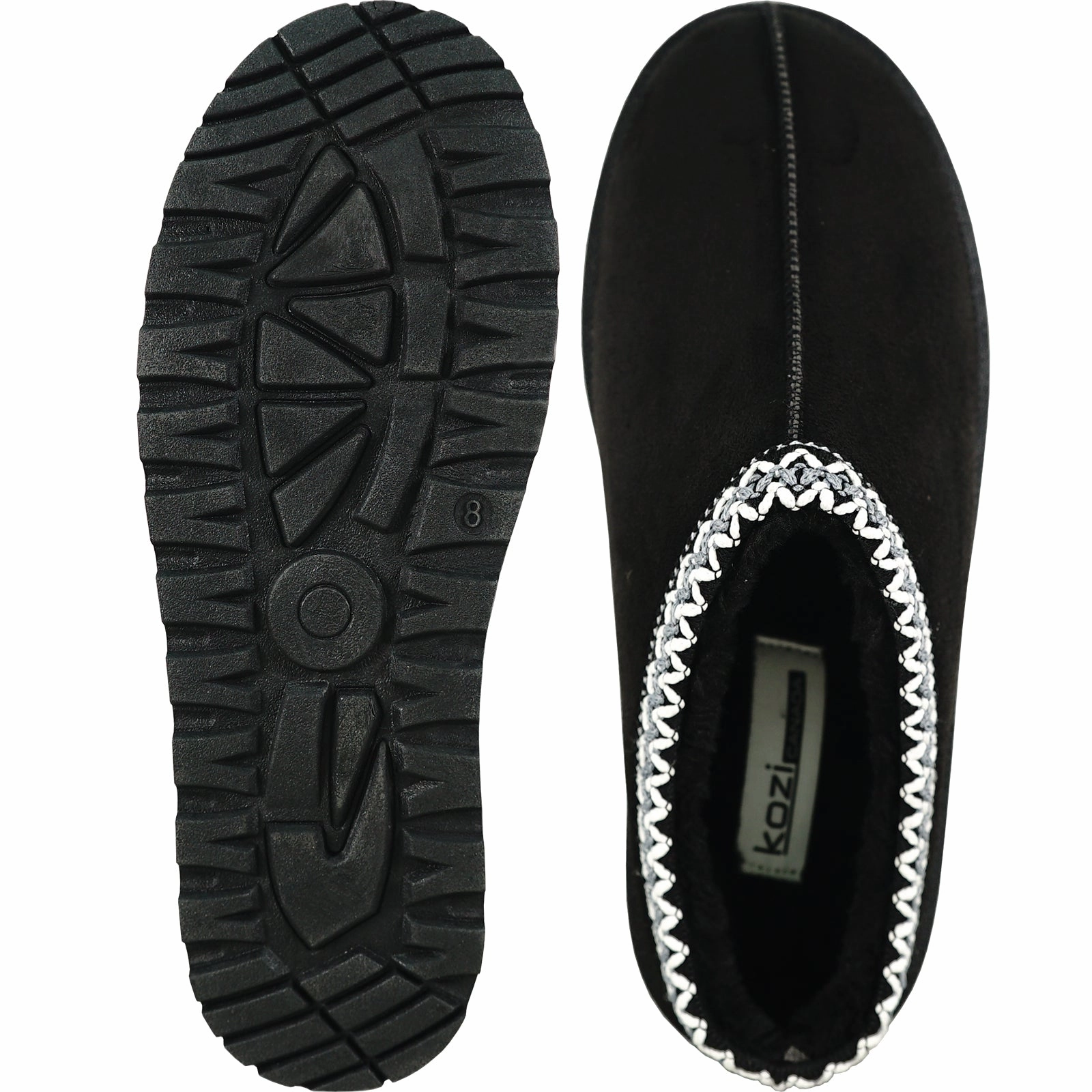 KOZI Women Boot Maggie-6 Ankle Snow Boot Black Aetrex Snow Boots