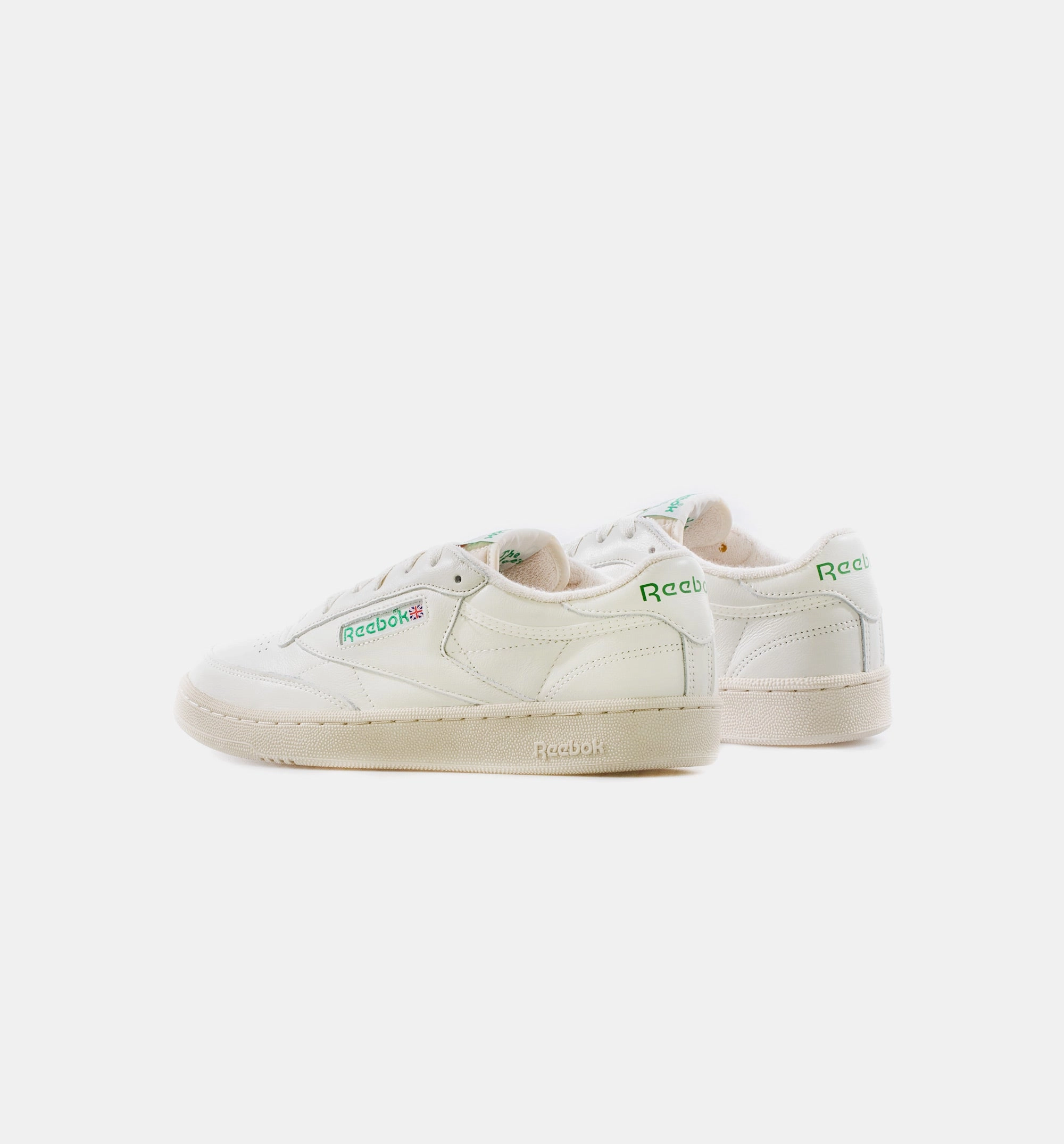 CLUB C 85 VINTAGE MENS - BONE/GREEN Clarks Privo Tennis Shoes