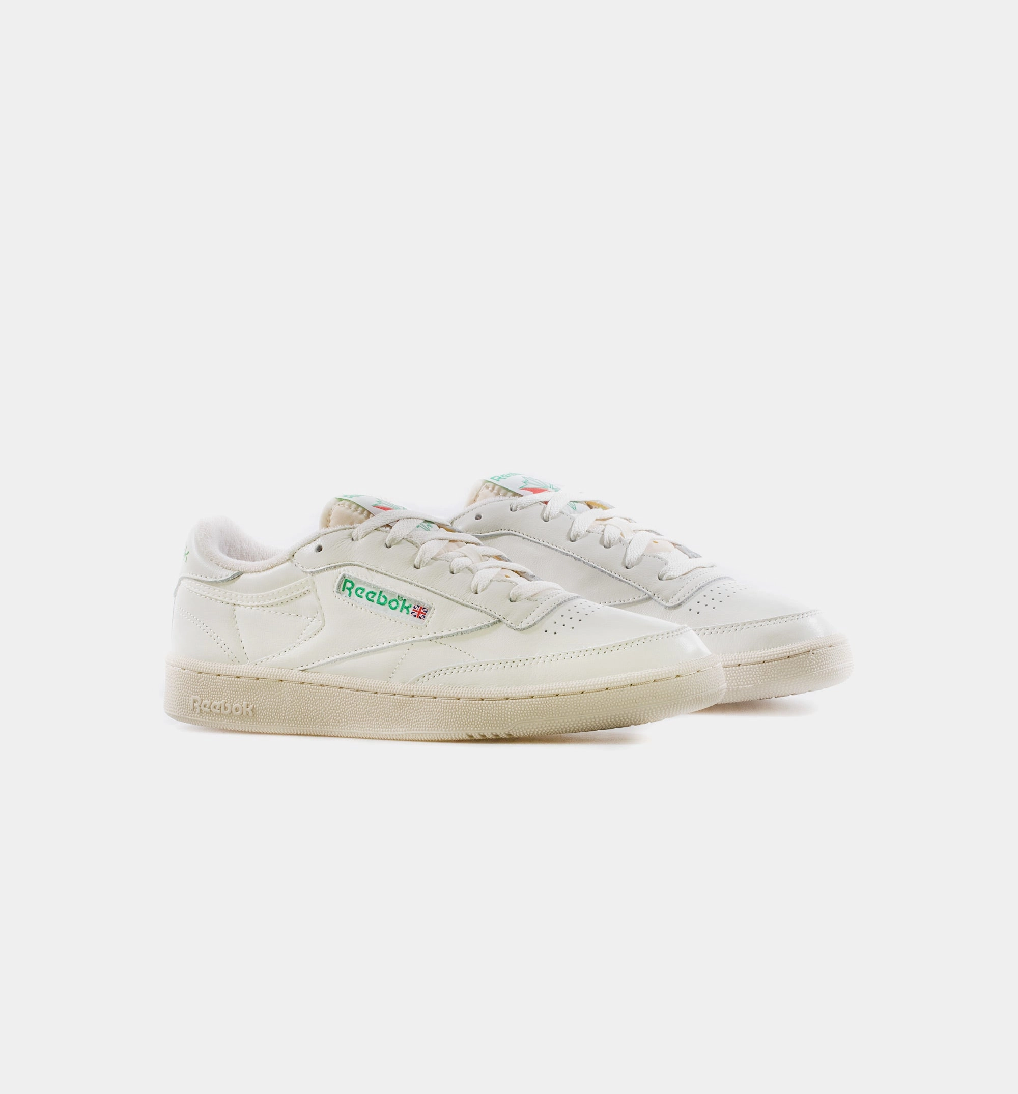 CLUB C 85 VINTAGE MENS - BONE/GREEN On Roger Pro Hard Court Tennis Shoes