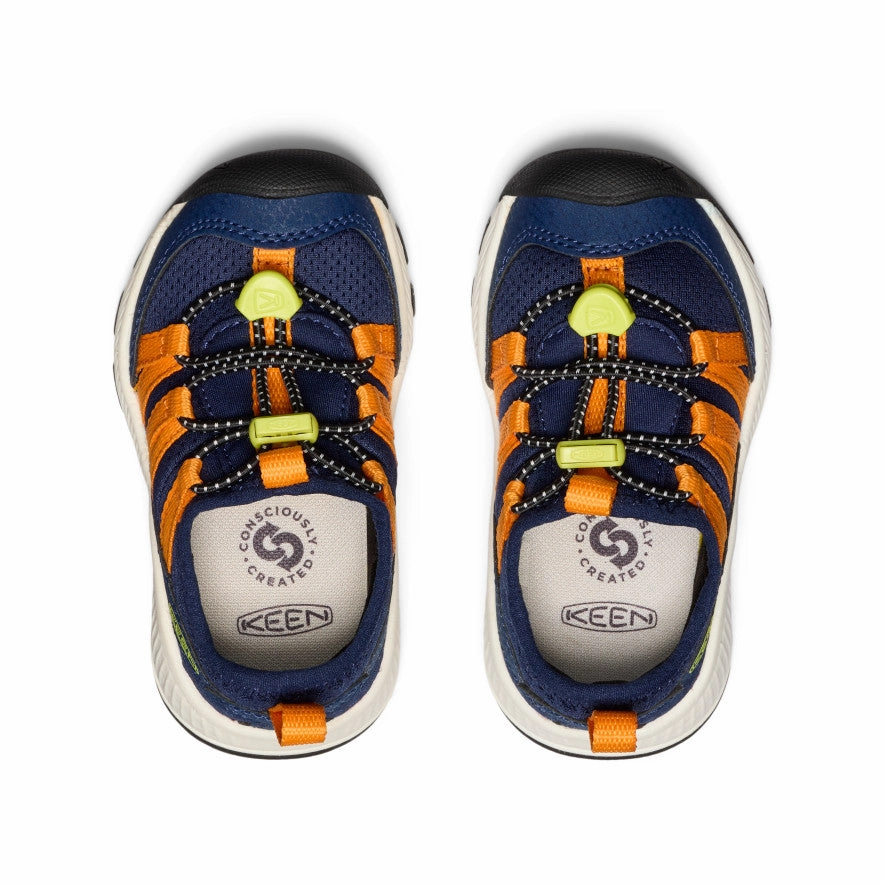 Toddlers' Motozoa Sneaker  |  Naval Academy/Bright Marigold Waterproof Shoes For Europe Travel