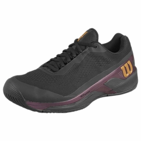 Wilson Men's Rush Pro 4.0 Pro Staff - Black/Black Skechers Arch Support Tennis Shoes