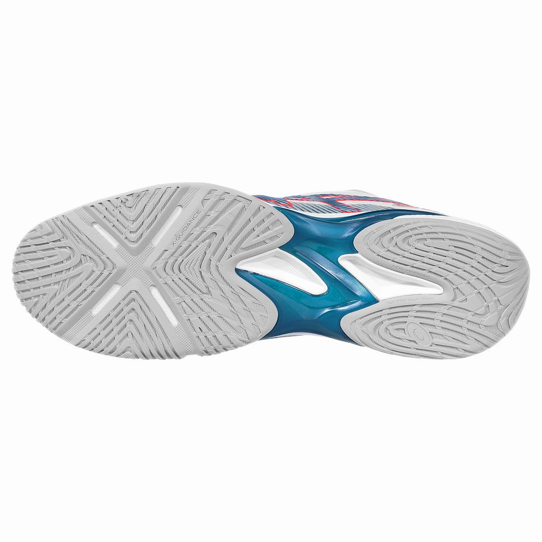 Badminton Shoes Canada Asics Men's Blade FF 2 - White/Mako Blue