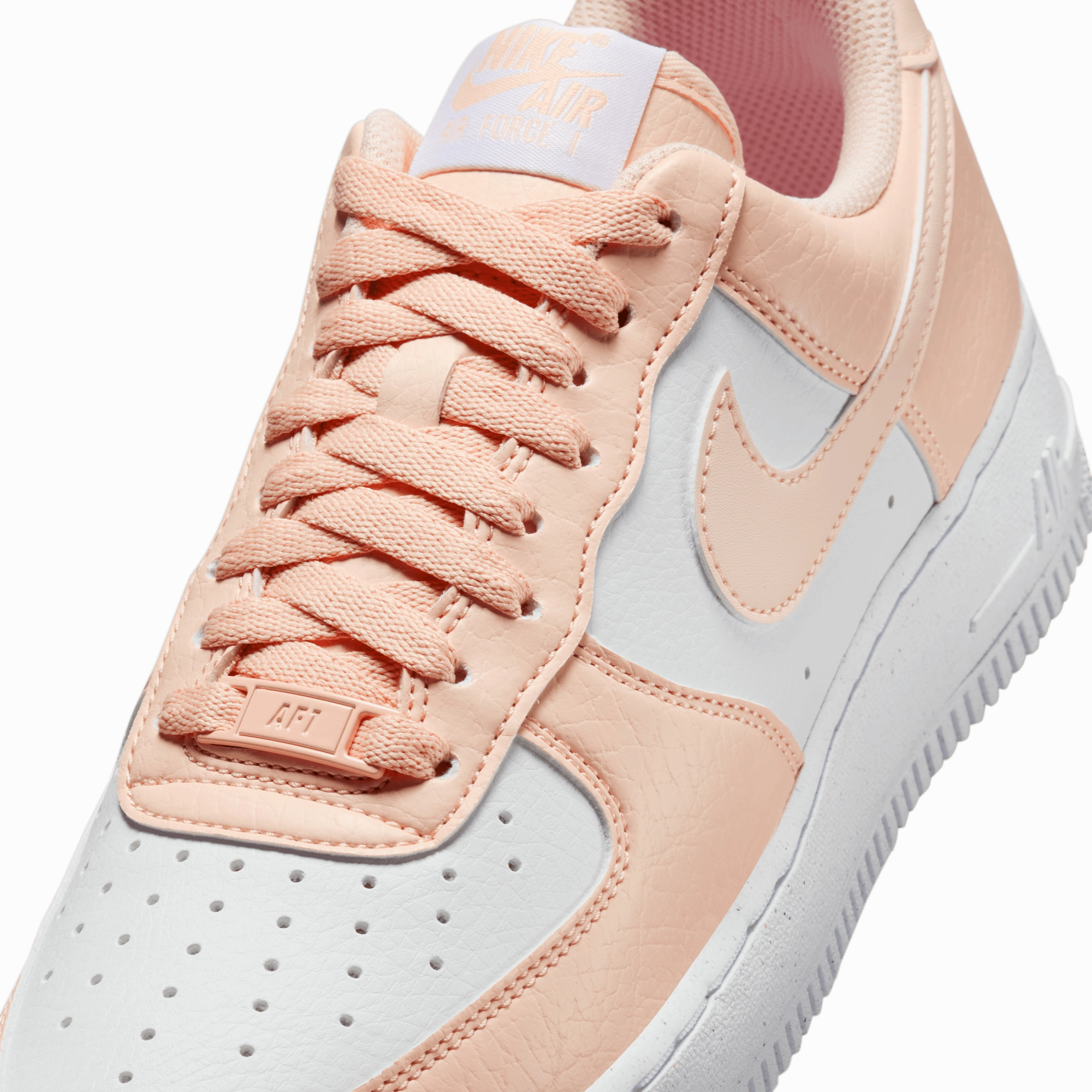 Wmns Air Force 1 '07 NN 'White Guava Ice' Valentine Day Basketball Shoes