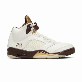 Wmns Air Jordan 5 Retro 'Golden Ticket' Basketball And 1 Shoes