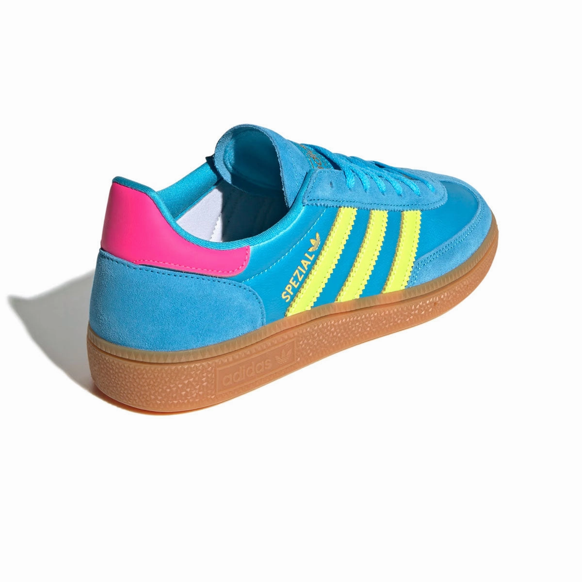 Wmns Handball Spezial 'Sky Rush Solar Yellow' Adidas Wide Court Shoes