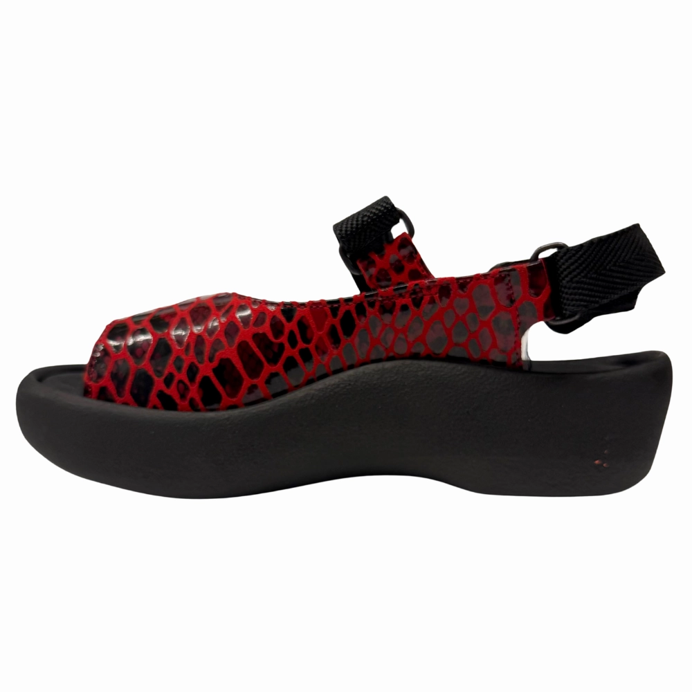 Teva Midform Universal Sandals Wolky Jewel Red Cobra Nubuck Sandal (Women's)