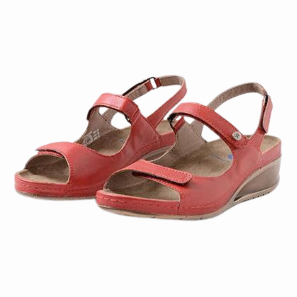Sandals Grande Saint Lucia Wolky Pica Biocare Red Sandal (Women's)