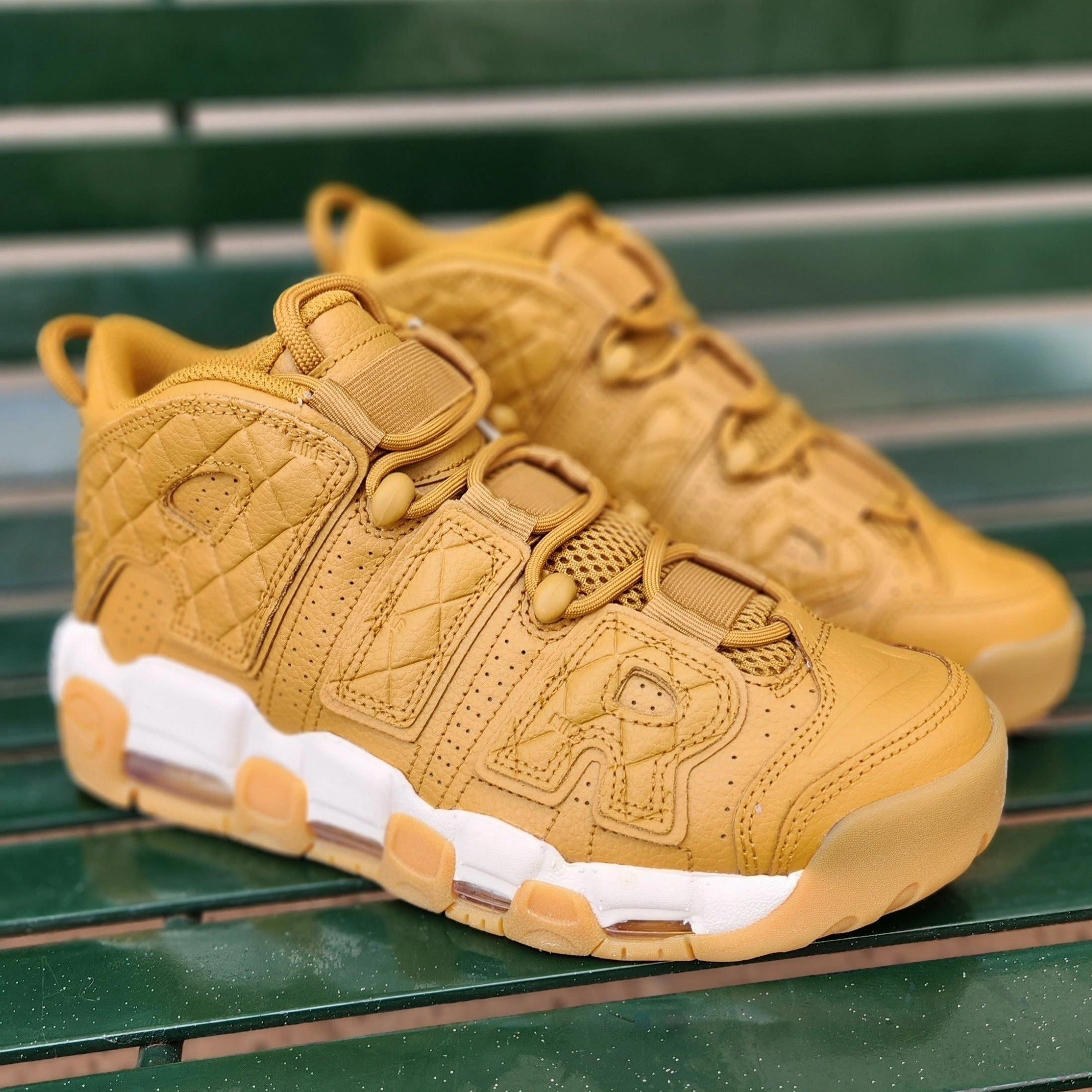 Best Basketball Shoes Guards Women Nike Air More Uptempo Quilted Wheat