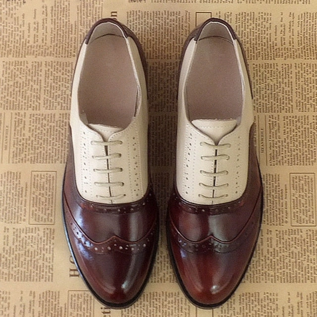 Heel Support Basketball Shoes Women Oxford Shoes Flats