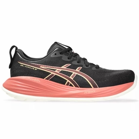 Women's Asics Gel-Cumulus 27, Black/Orange Glow, 8 B Medium Best Asics Street Shoes