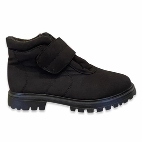 Women's Ava Boot Black Wide Toe Snow Boots