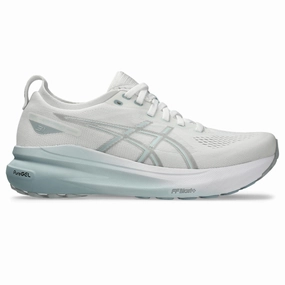 WOMEN'S KAYANO 31 - B - 100 WHITE/DOLPHIN GREY Famous Footwear Asics Shoes
