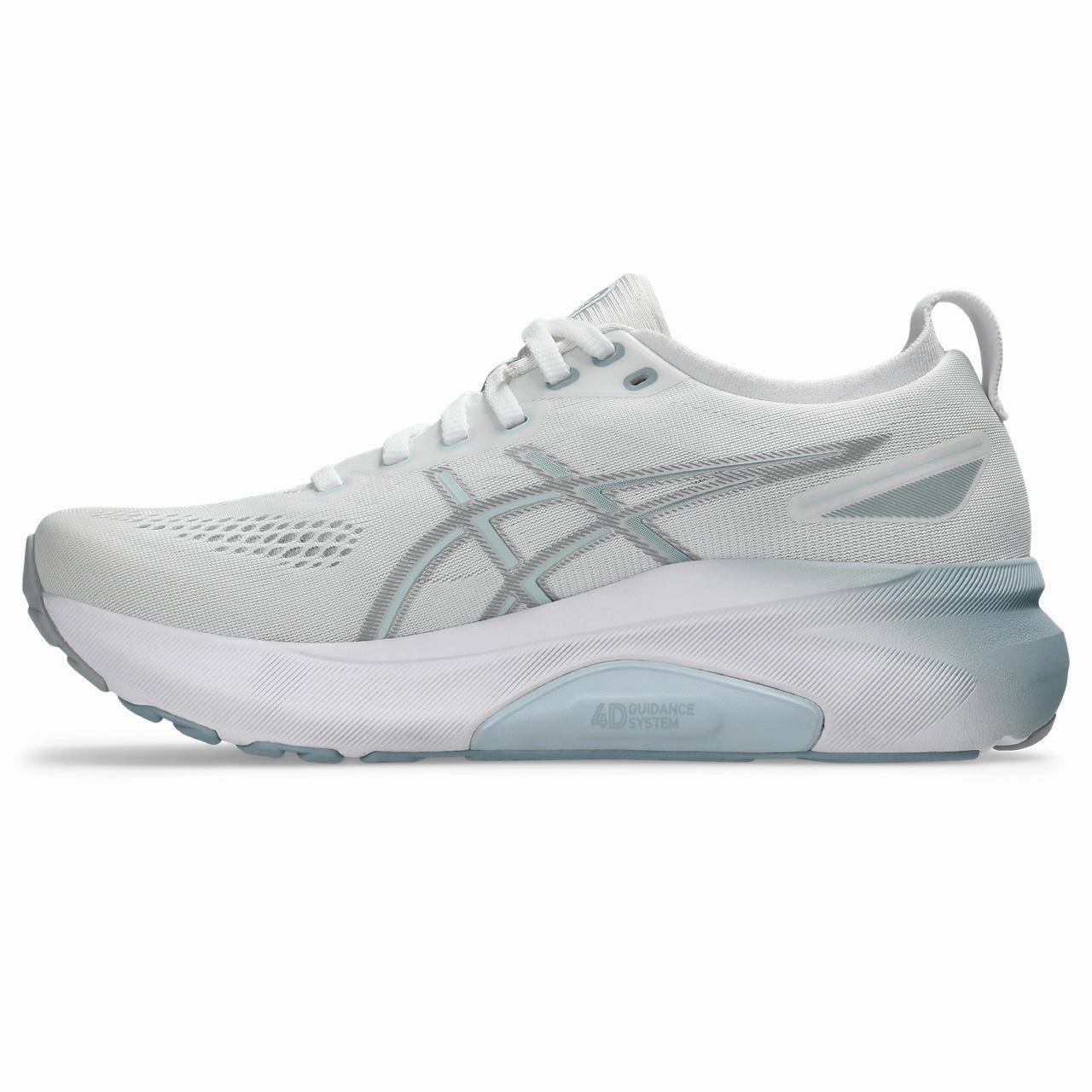 WOMEN'S KAYANO 31 - B - 100 WHITE/DOLPHIN GREY Asics Trainer Shoes