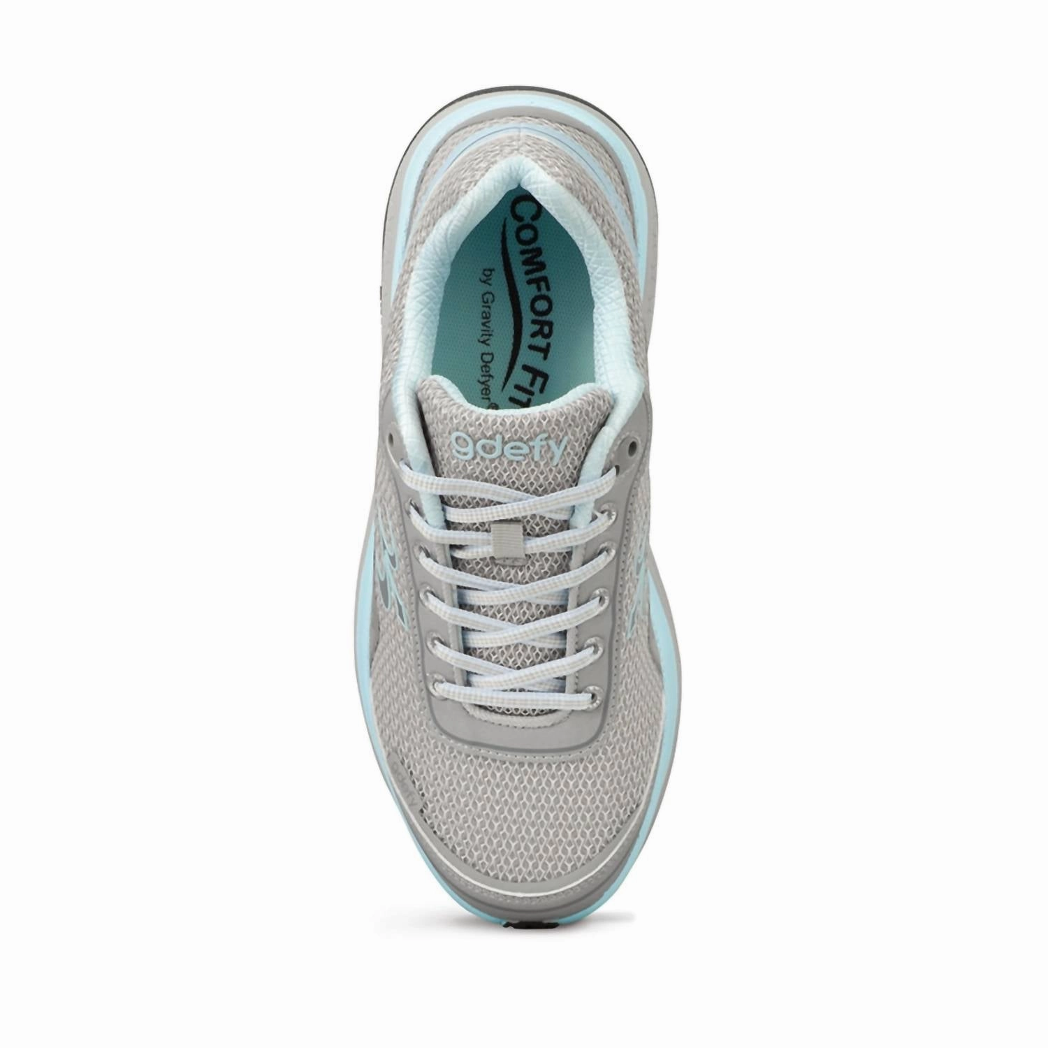 Women??S Mighty Walking Shoes In Gray/blue For Long Distance On Concrete Best Walking