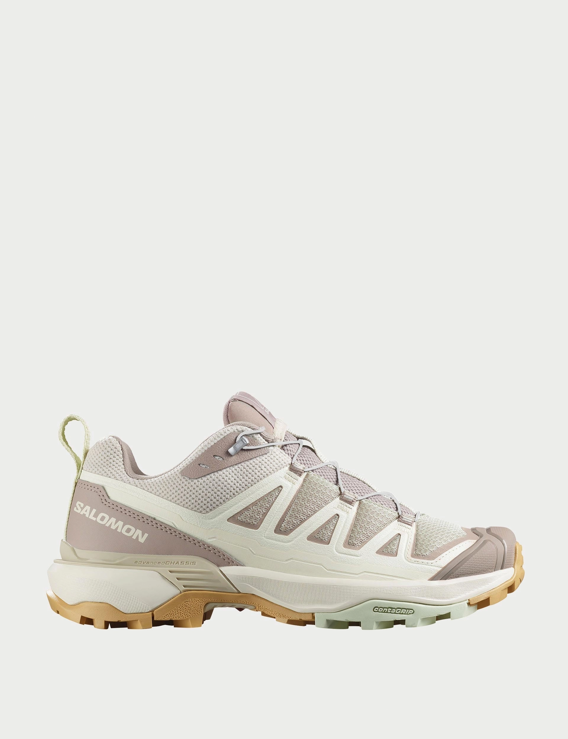 X Ultra 360 Edge - Rainy Day/Vanilla Ice/Canary Green Hiking Shoes For Sedona