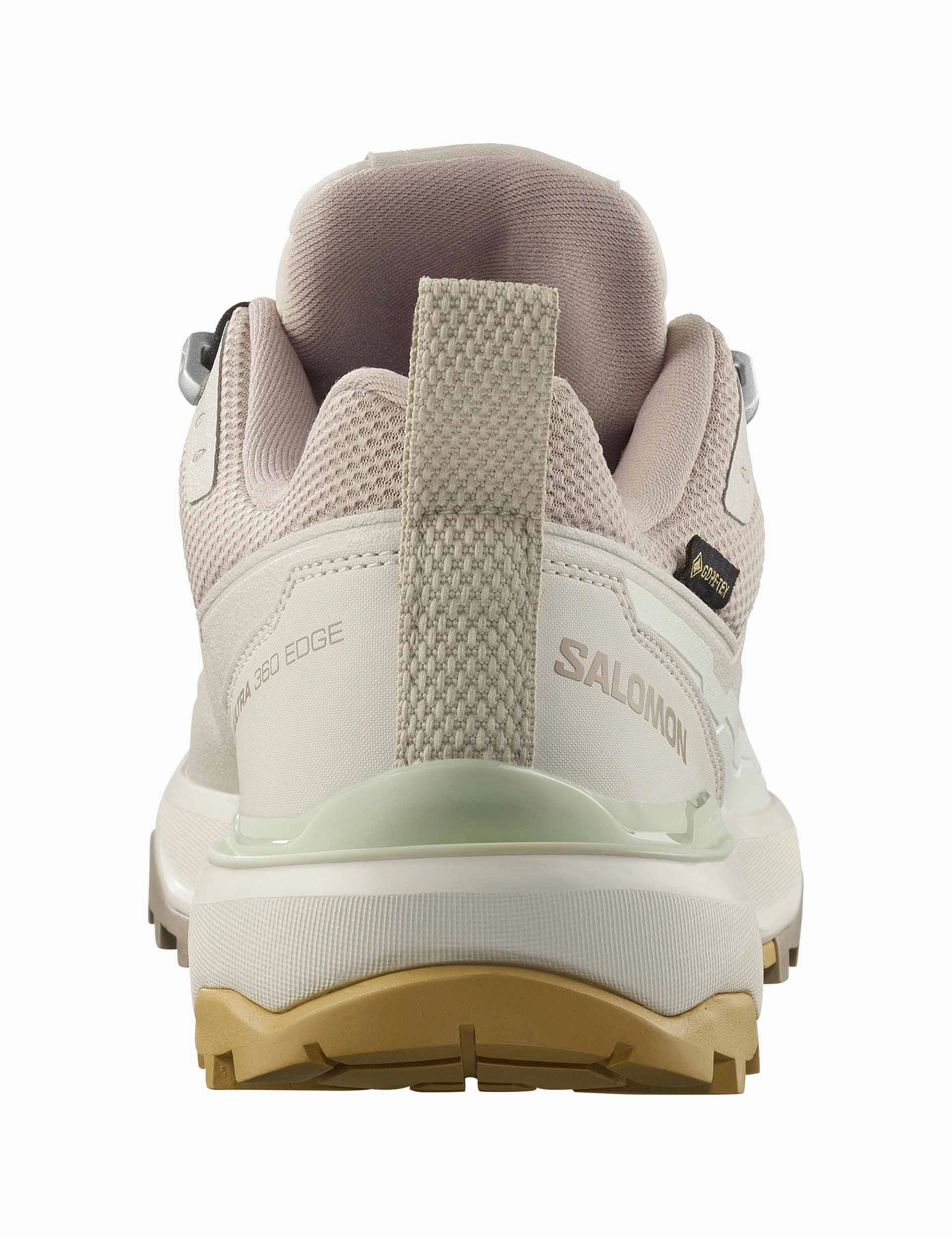 Durable Hiking Shoes X Ultra 360 Edge Gore-Tex - Etherea/Rainy Day/Canary Green