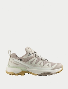 Wind Hiking Shoes X Ultra 360 Edge Gore-Tex - Etherea/Rainy Day/Canary Green