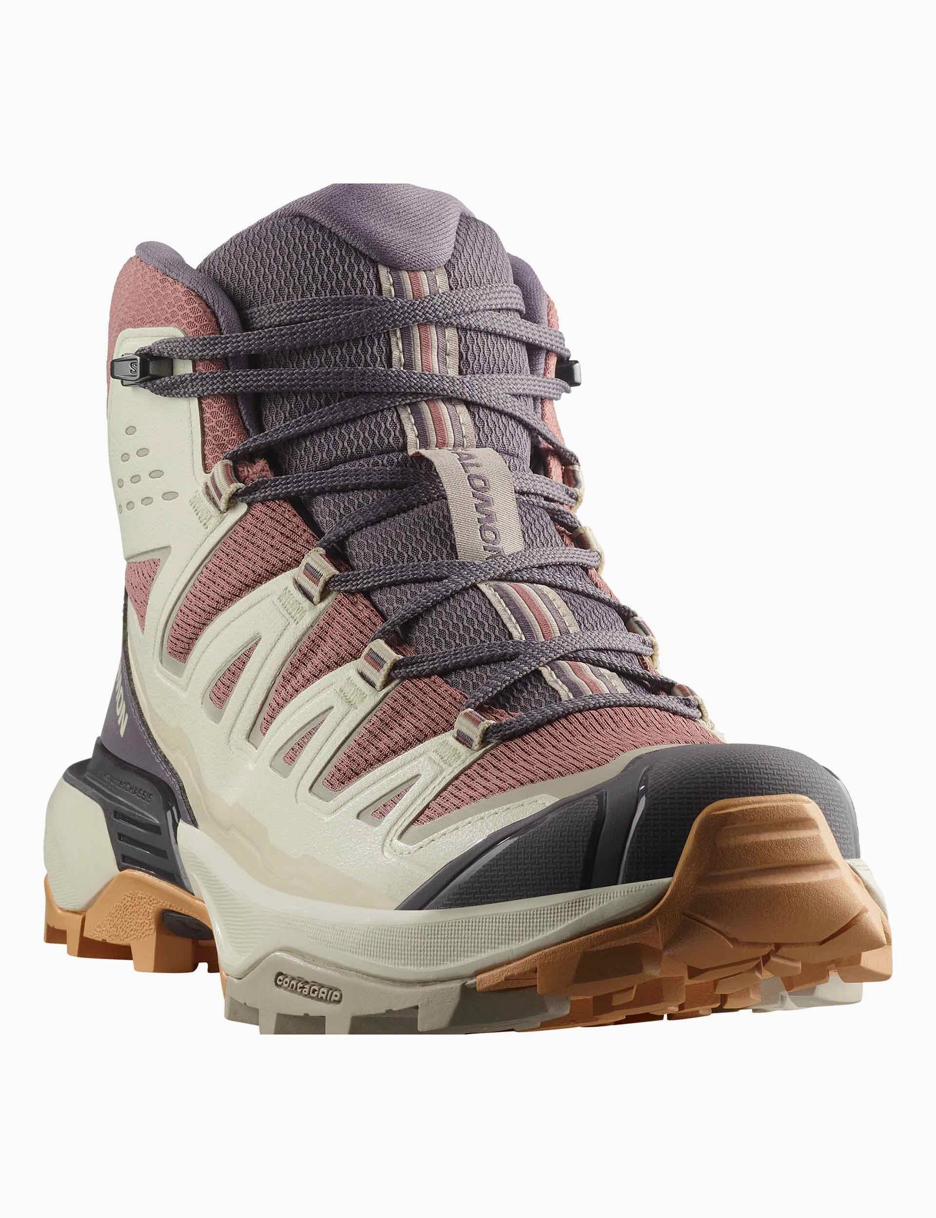 X Ultra 360 Edge Mid Gore-Tex - Burlwood/Vanilla Ice/Excalibur Hiking Shoes Manufacturers