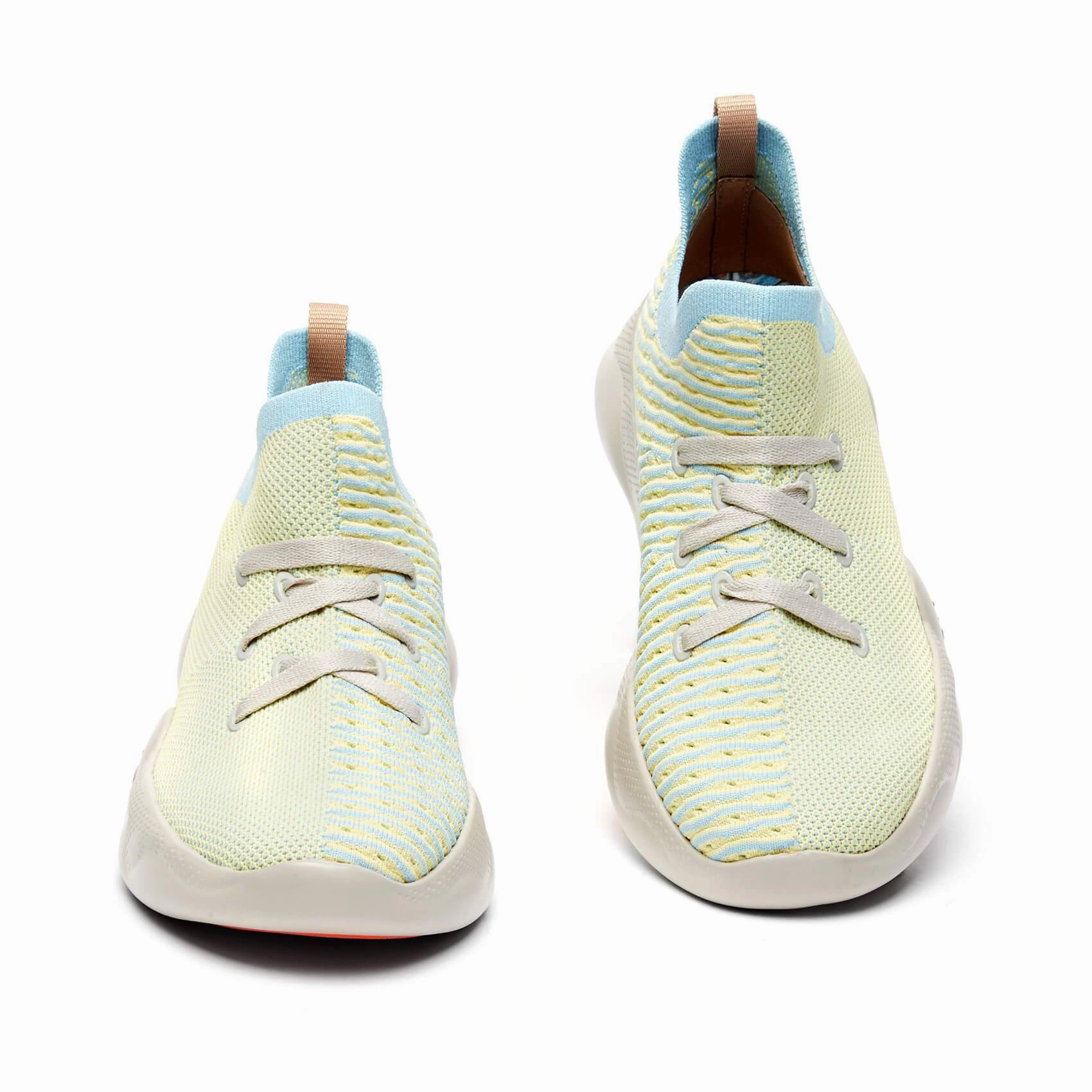 Waterproof Shoes Breathable Yellow & Blue Mijas Women