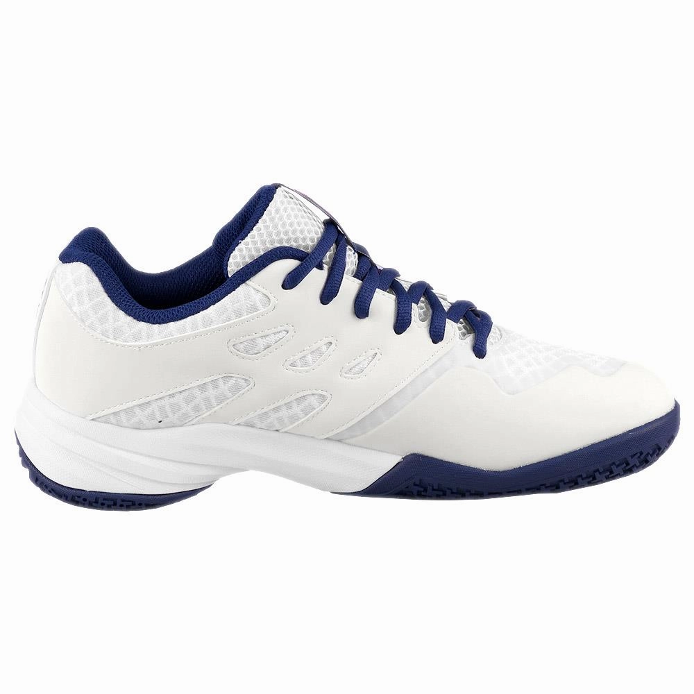 Yonex Women's Cascade Accel - Wide - White/Purple Srcp Ae 03 Badminton