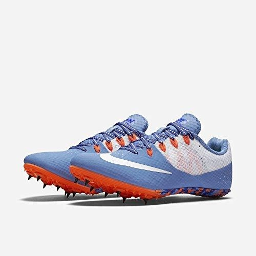 Zoom Rival S 8 Track Spike Chalk Blue/Blue/Orange/White Size 7 M Us Good Training Shoes For Wide Feet